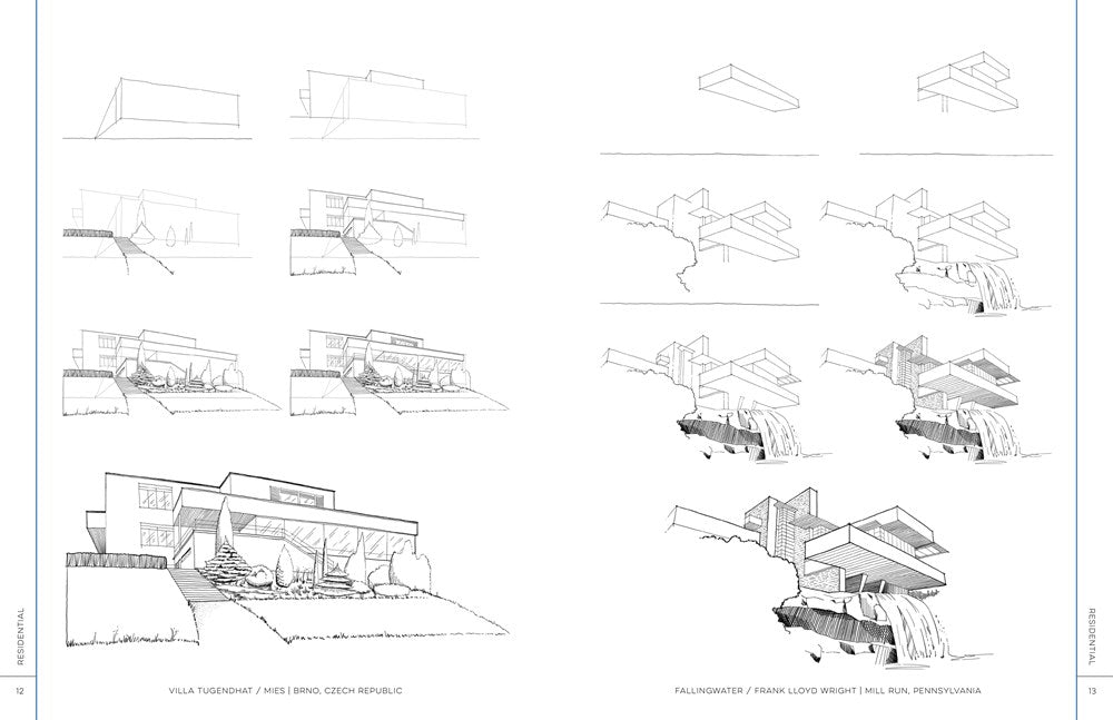Draw Like an Artist: 100 Buildings and Architectural Forms