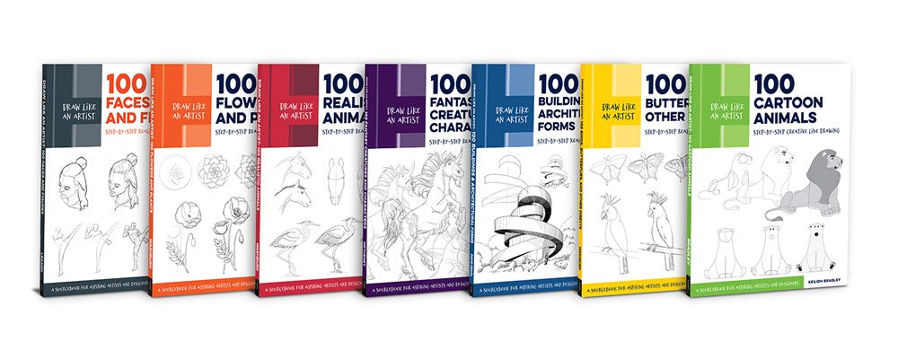 Draw Like an Artist: 100 Buildings and Architectural Forms