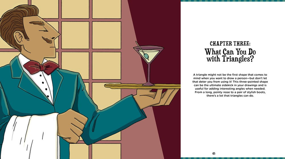 Cartooning Made Easy: Circle, Triangle, Square