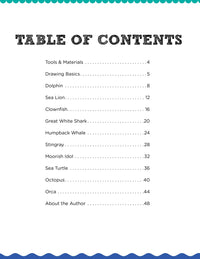 Let's Draw Sea Creatures