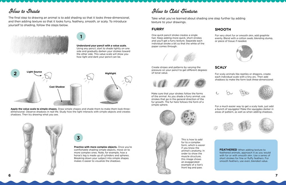 Let's Draw Sea Creatures