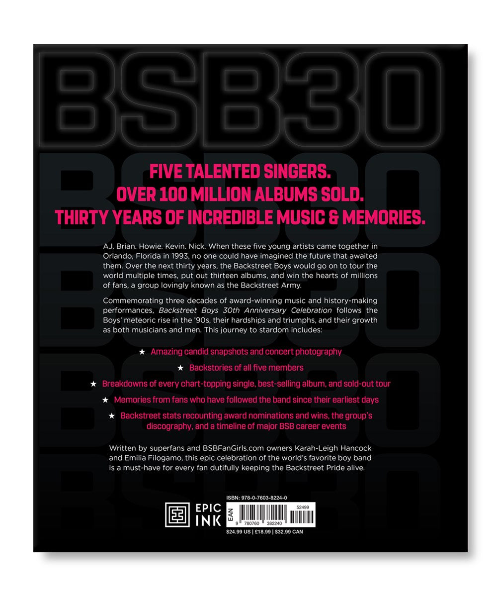 Backstreet Boys 30th Anniversary Celebration: Keep the Backstreet Pride Alive