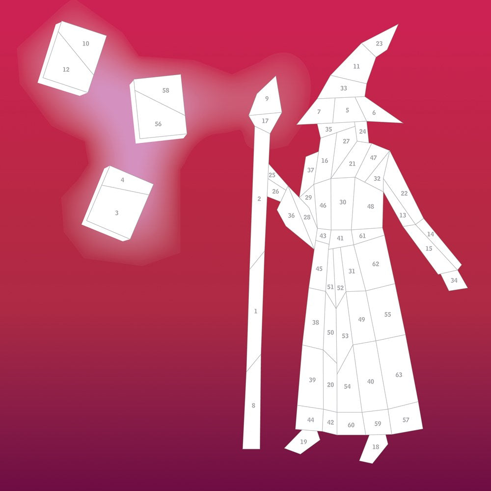 Paint by Sticker Kids: Unicorns & Magic : Create 10 Pictures One Sticker at a Time! Includes Glitter Stickers