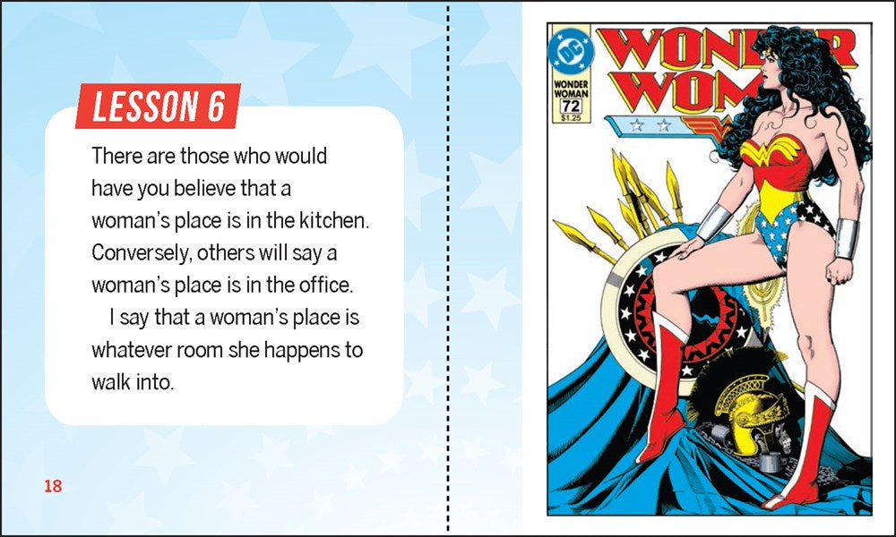 Wonder Woman Talking Figure and Illustrated Book