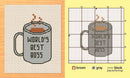 The Office Cross-Stitch Kit