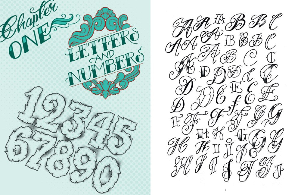 Tattoo Lettering & Banners