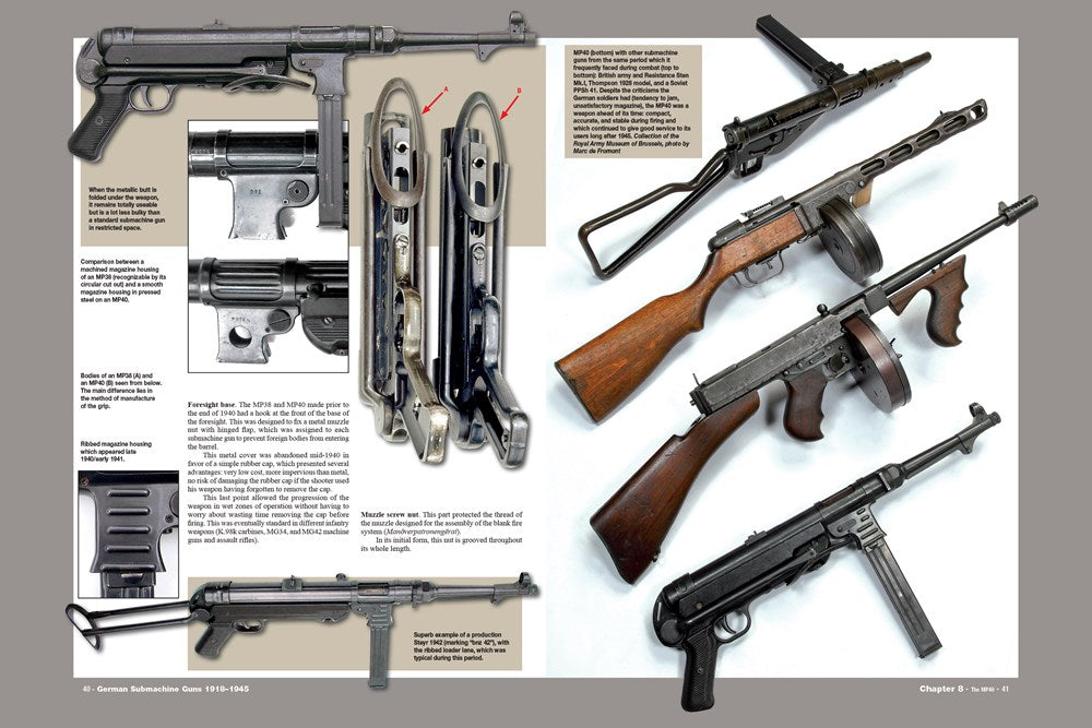 German Submachine Guns, 1918-1945