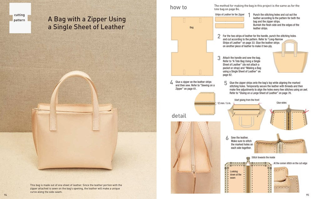 Tanned Leather Hand-Made Bags