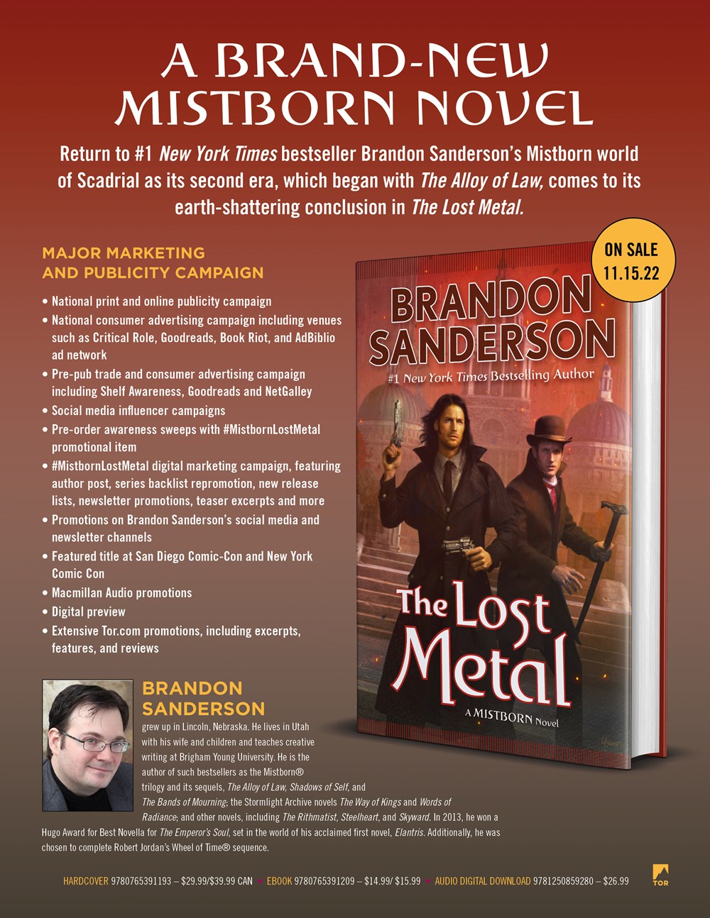 The Lost Metal: A Mistborn Novel