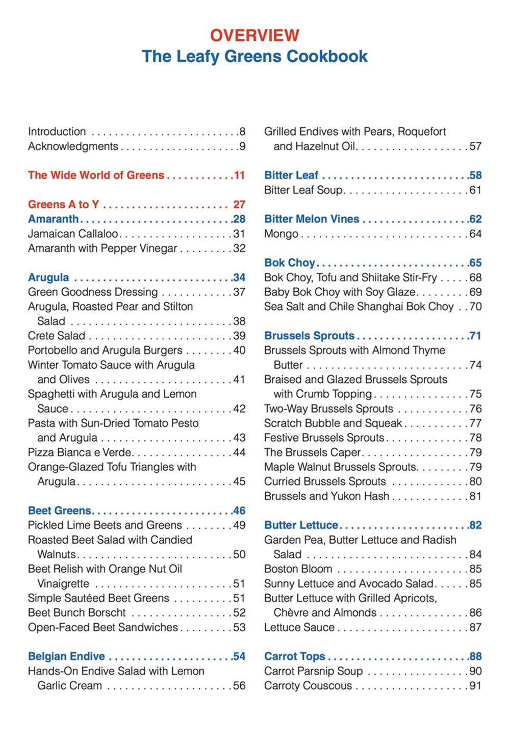 The Complete Leafy Greens Cookbook