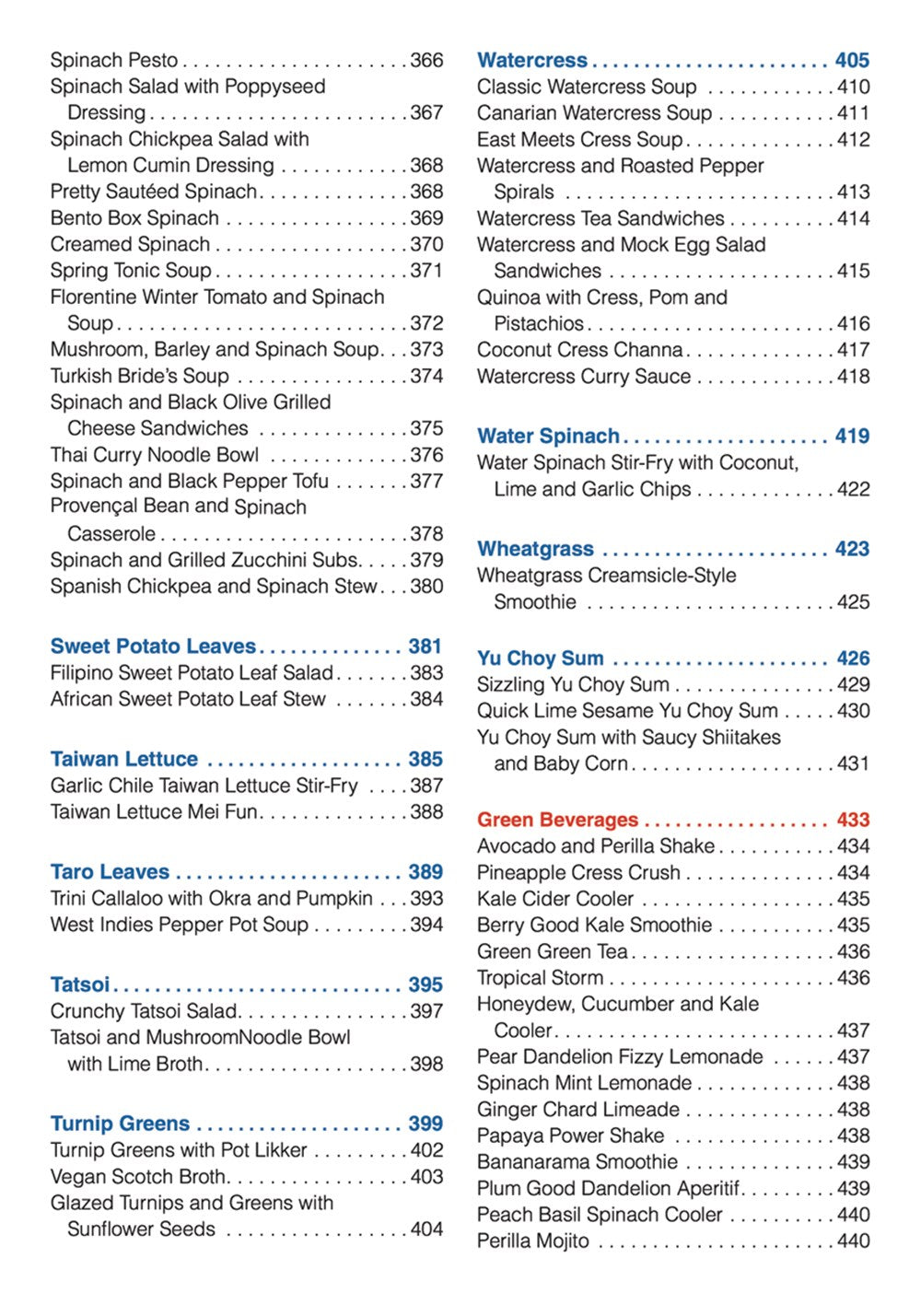 The Complete Leafy Greens Cookbook