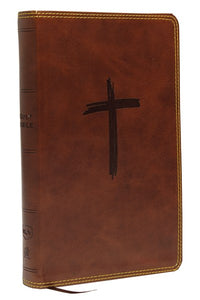 NKJV, Holy Bible for Kids, Leathersoft, Brown, Comfort Print: Holy Bible, New King James Version