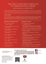 NKJV, Chronological Study Bible, Hardcover, Comfort Print