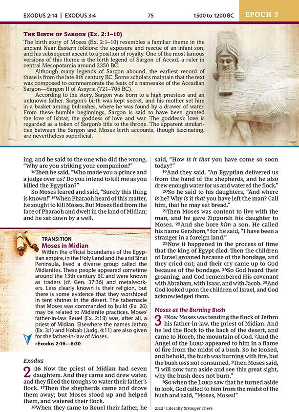 NKJV, Chronological Study Bible, Hardcover, Comfort Print