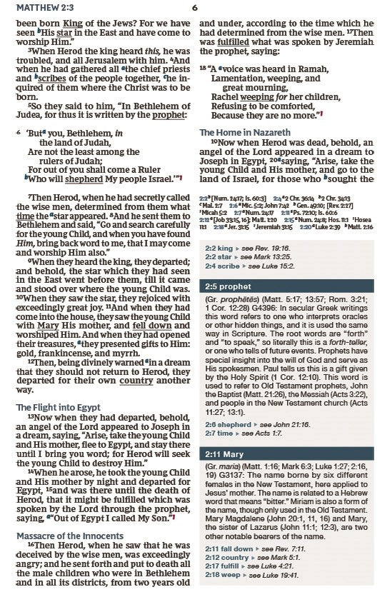 NKJV, Word Study Reference Bible, Hardcover, Red Letter, Comfort Print