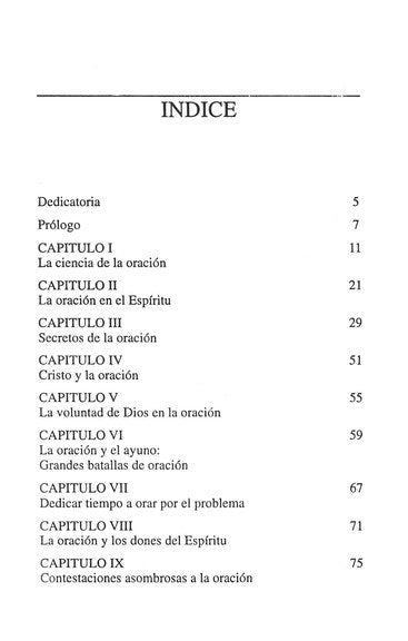 La ciencia de la oración - Serie Favoritos
