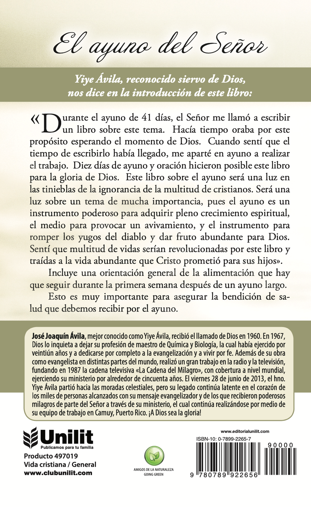 El ayuno del señor - Serie Favoritos