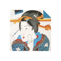 Origami Paper Geisha Prints 48 Sheets 6 3/4" (17 cm)