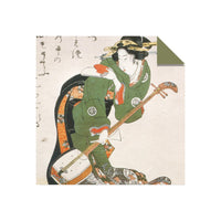 Origami Paper Geisha Prints 48 Sheets 6 3/4" (17 cm)