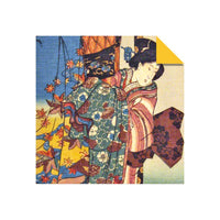 Origami Paper Geisha Prints 48 Sheets 6 3/4" (17 cm)