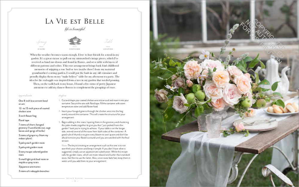 French Blooms: Floral Arrangements Inspired by Paris and Beyond