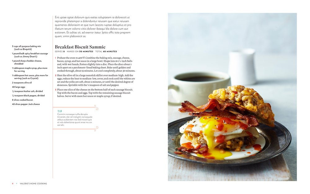 Valerie's Home Cooking: More than 100 Delicious Recipes to Share with Friends and Family