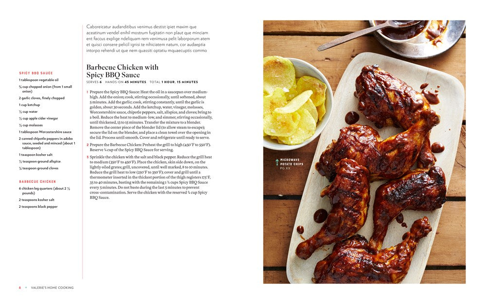 Valerie's Home Cooking: More than 100 Delicious Recipes to Share with Friends and Family