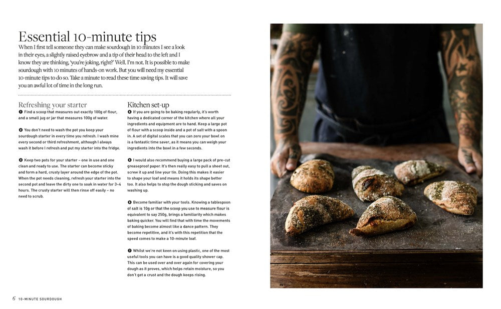 10-Minute Sourdough: Breadmaking for Real Life