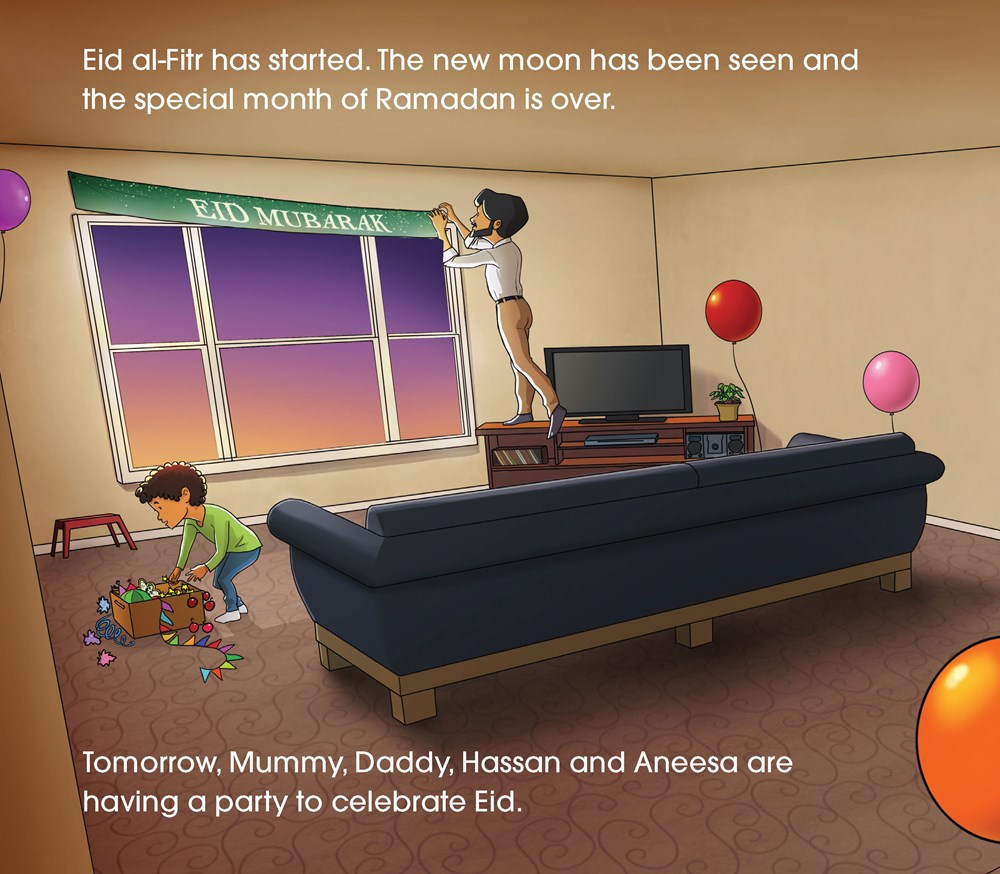 Hassan & Aneesa Celebrate Eid