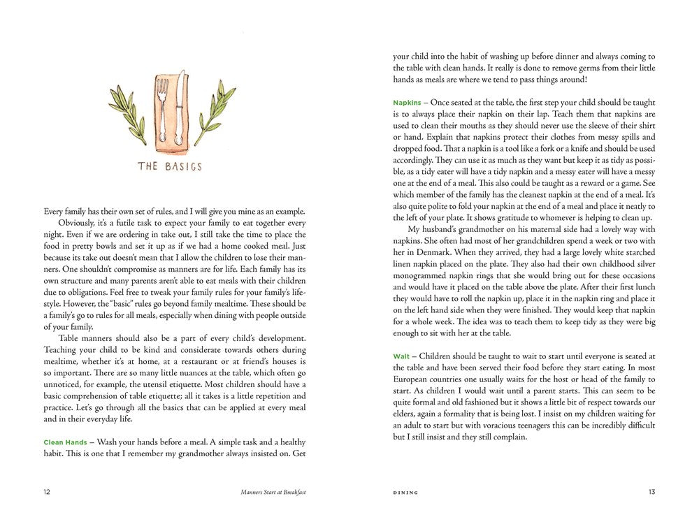 Manners Begin at Breakfast