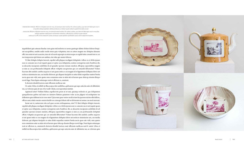 At the Artisan's Table