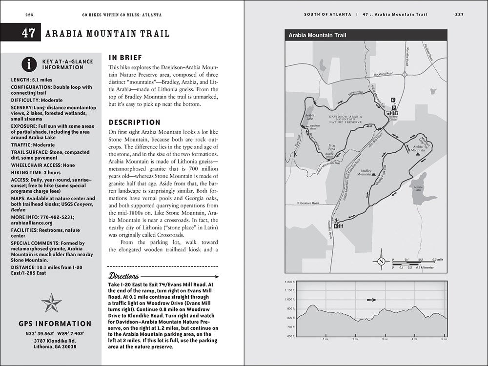 60 Hikes Within 60 Miles: Atlanta