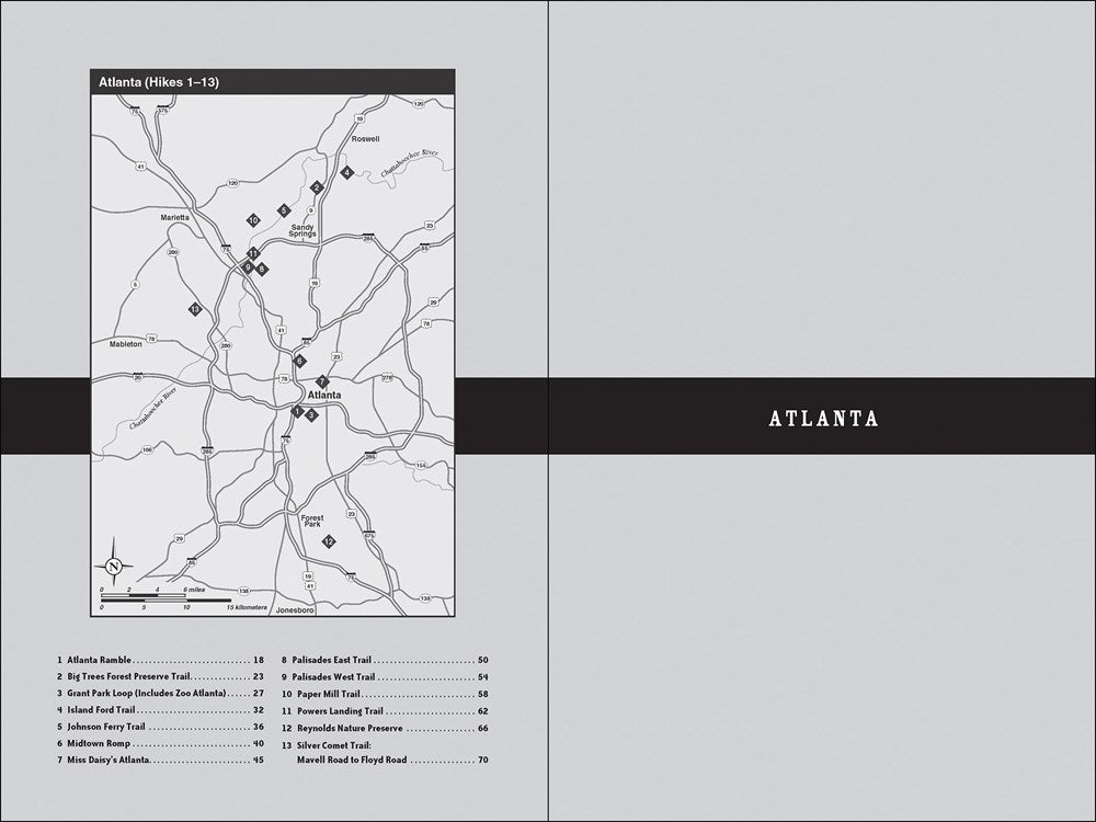 60 Hikes Within 60 Miles: Atlanta