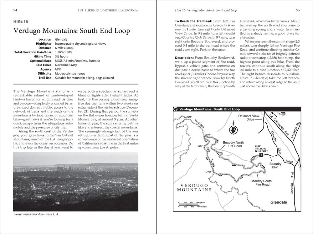 101 Hikes in Southern California