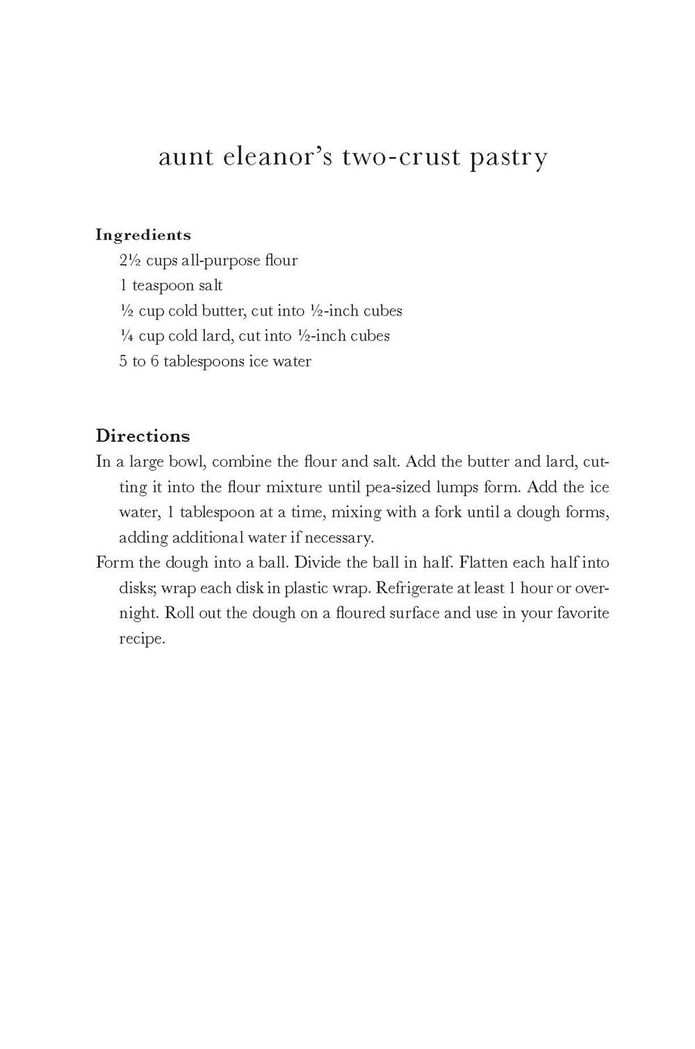 The Recipe Box