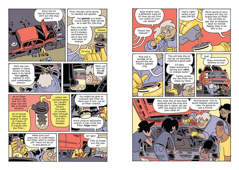 Maker Comics: Fix a Car!