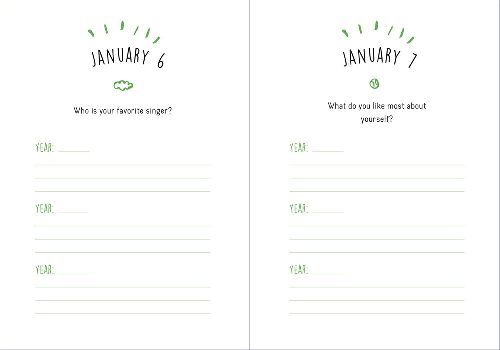 One Question a Day for Kids: A Three-Year Journal