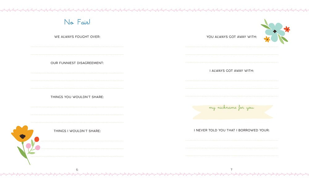 From a Sister's Heart