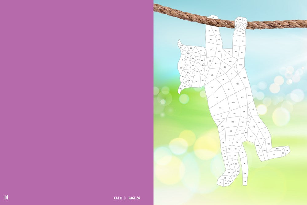 Sticker Mosaics: Crazy Cats