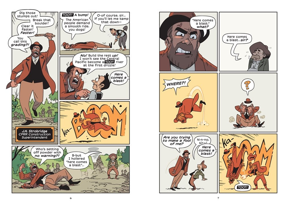 History Comics: The Transcontinental Railroad