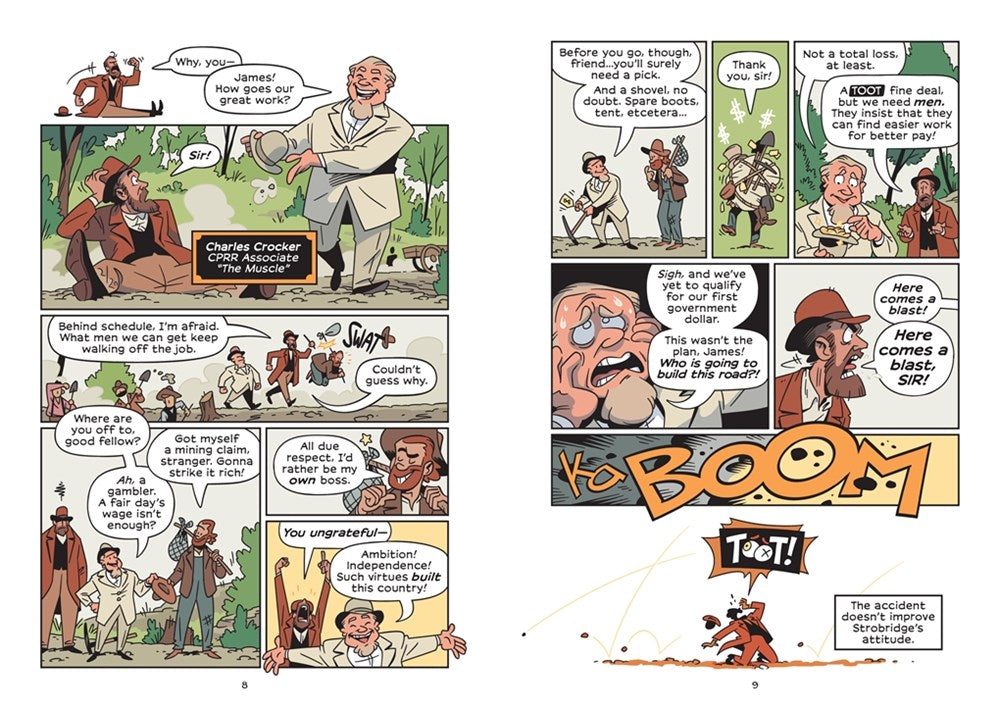 History Comics: The Transcontinental Railroad