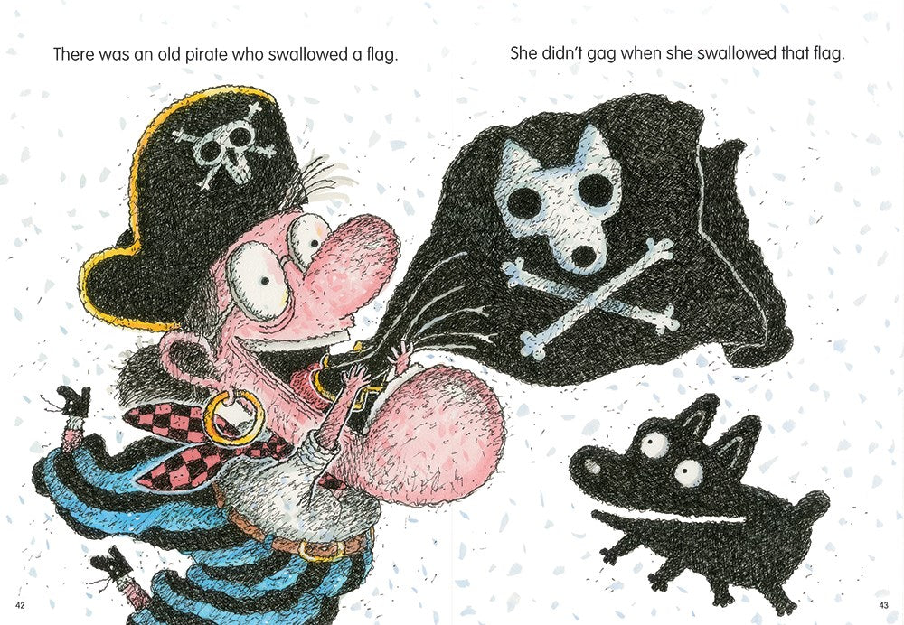 There Was an Old Pirate Who Swallowed a Map!