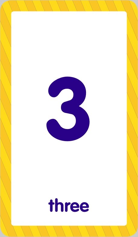 Flash Cards: Numbers 0 - 100