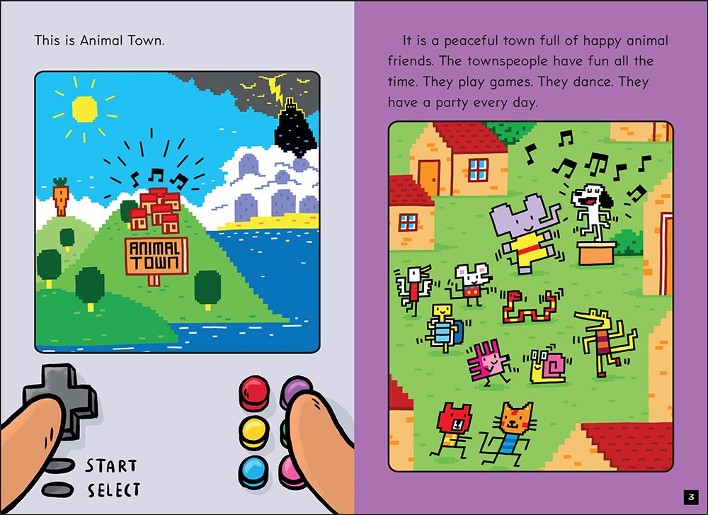 The Super Side-Quest Test!: A Branches Book (Press Start! #6)
