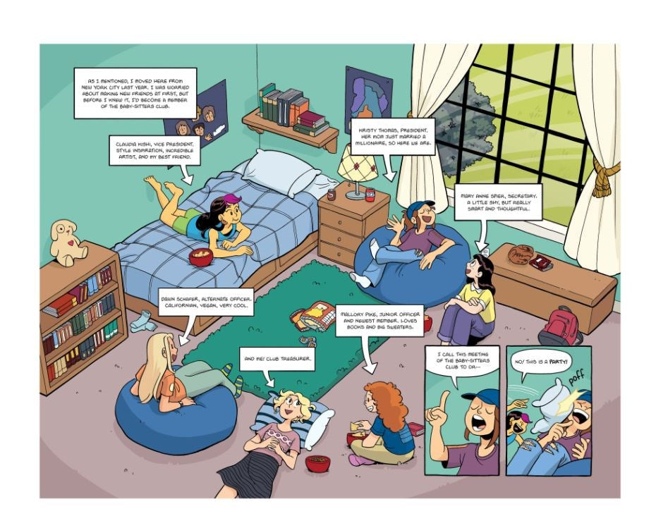 Boy-Crazy Stacey: A Graphic Novel (The Baby-Sitters Club #7)