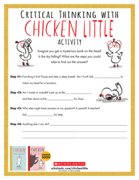 Chicken Little and the Big Bad Wolf (The Real Chicken Little)