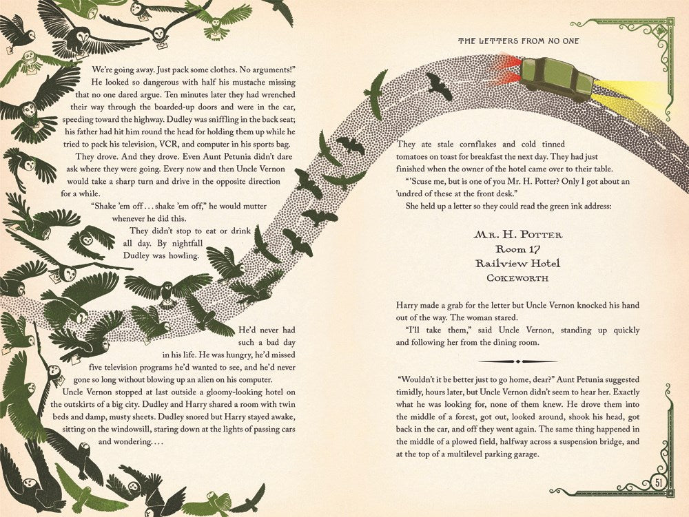 Harry Potter and the Sorcerer's Stone (Harry Potter, Book 1) (MinaLima Edition) (Interactive Illustrated Edition)