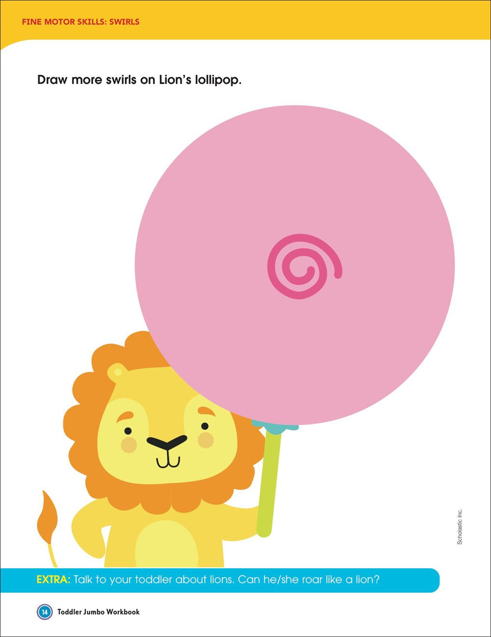 Scholastic Toddler Jumbo Workbook: Early Skills