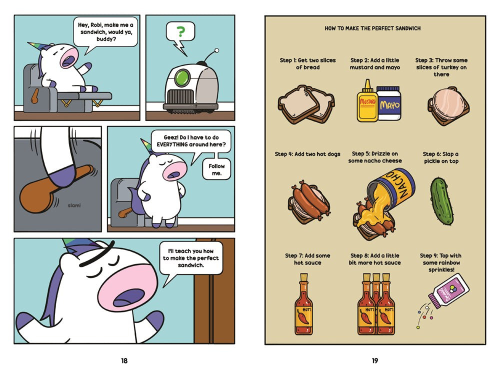 Grumpy Unicorn Saves the World: A Graphic Novel