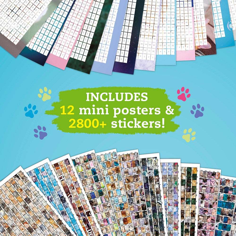 Sticker Photo Mosaic: Cats & Kittens